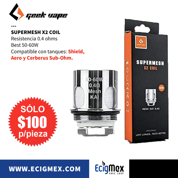 Geekvape Resistenza Cerberus Mesh X2