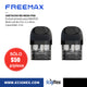 Cartucho FreeMax MD Mesh Pod Exclusivo para MAXPOD Capacidad 2 mL Incluye Mesh Coil de 0.8 y 1.2 ohms