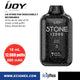 NUEVO POD Desechable iJOY Lio Stone 550 mAh Pantalla indicadora de Batería y Líquido Hasta 12,000 Vapeadas y 18 mL de Nic Salts