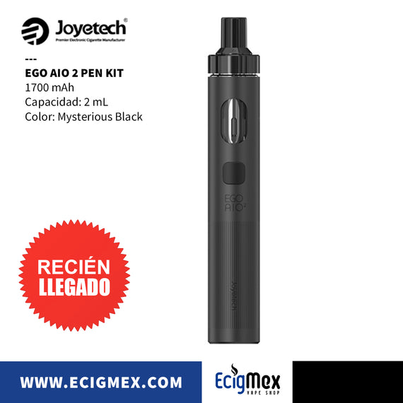 NUEVO Vaporizador All in One Joyetech eGo AIO 2 Pen Kit 1700 mAh Batería Integrada con Nueva BFC Coil