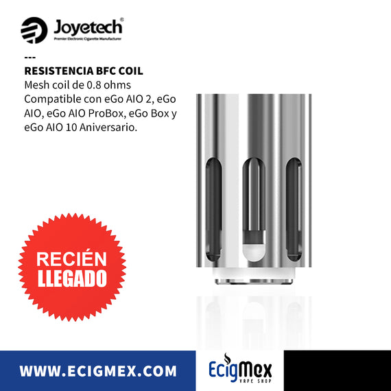 Resistencia para Vaporizador Joyetech eGo AIO 2 Pen Kit Mesh Coil de 0.8 ohms