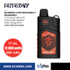 POD Desechable KK Energy-6 650 mAh Hasta 12,000 Vapeadas y 17 mL de Nic Salts