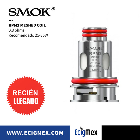 Resistencia para Vaporizador Smok Serie RPM 2 Mesh Coil y DC Coil