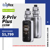 Kit de Vapeo Smok X-Priv PLUS 225W Requiere 2 Baterías Externas 18650 Atomizador TF-D Subtank Emplea Nueva Serie D-Coil Vapeo DTL