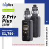 Kit de Vapeo Smok X-Priv PLUS 225W Requiere 2 Baterías Externas 18650 Atomizador TF-D Subtank Emplea Nueva Serie D-Coil Vapeo DTL
