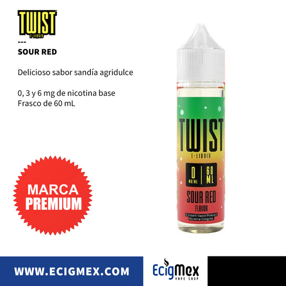 Líquido/ Eliquid para vapeo Twist Eliquid varios sabores originales 60 mL Nic Base