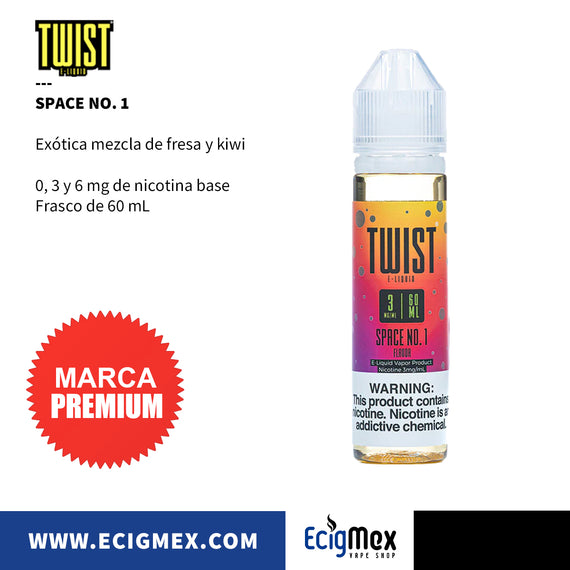 Líquido/ Eliquid para vapeo Twist Eliquid varios sabores originales 60 mL Nic Base