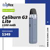 NUEVO POD Uwell Caliburn G3 Lite 1200 mAh de Batería Integrada Ideal para Free Base y Nic Salts Compatible con cartuchos G3