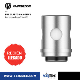 Resistencia para vaporizador Vaporesso Serie EUC Eco varias capacidades