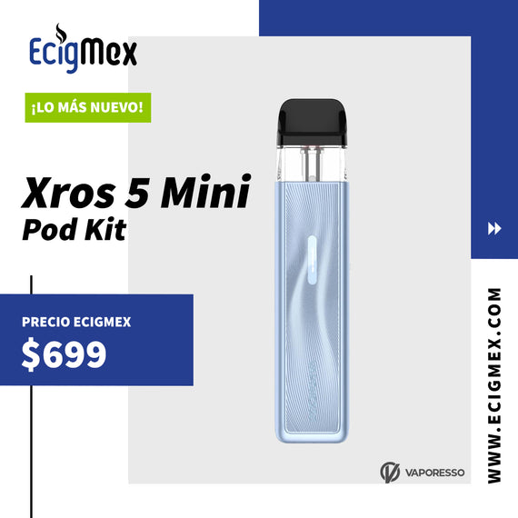 NUEVO POD Inicial Vaporesso XROS 5 MINI 1500 mAh Tecnología Corex 3.0