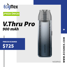 POD Inicial Voopoo VTHRU PRO Eternity Edition Batería de 900 mAh Recomendado para Nic Salts Compatible con VMate Cartuchos