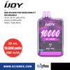 POD Desechable iJoy Bar SD10000 Batería de 650 mAh Pantalla indicadora de Carga y Líquido Hasta 10,000 puffs y 20 mL de Nic Salts con sabores únicos