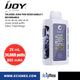 POD Desechable iJoy Taijizen Judo 24000 Batería de 850 mAh MEGA Pantalla indicadora de Carga y Líquido Hasta 24,000 puffs y 25 mL de Nic Salts con sabores intensos
