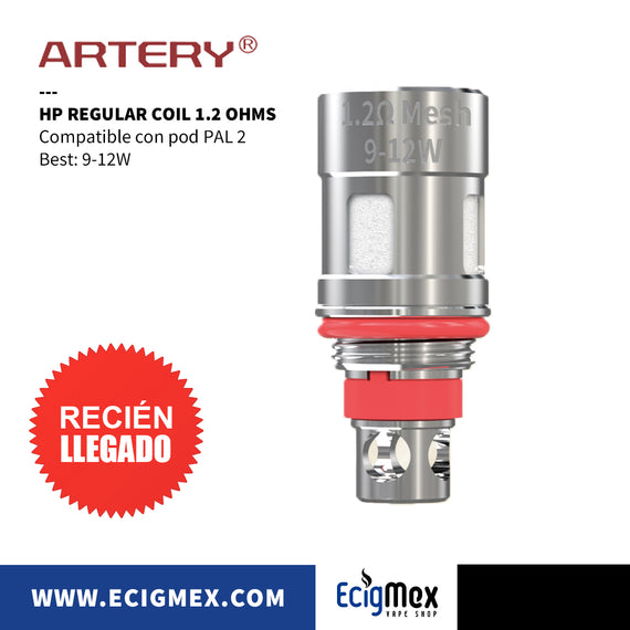 Resistencias para Vaporizador Artery Serie HP Coil Varias compatibilidades y capacidades