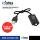 Cargador USB para eGo CE5 para 1 batería Entrada 510 Rosca