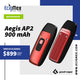 POD Vapeador Geek Vape Aegis AP2 Batería de 900 mAh IP67 Resistente al Agua-Polvo-Golpes, Pequeño y Resistente