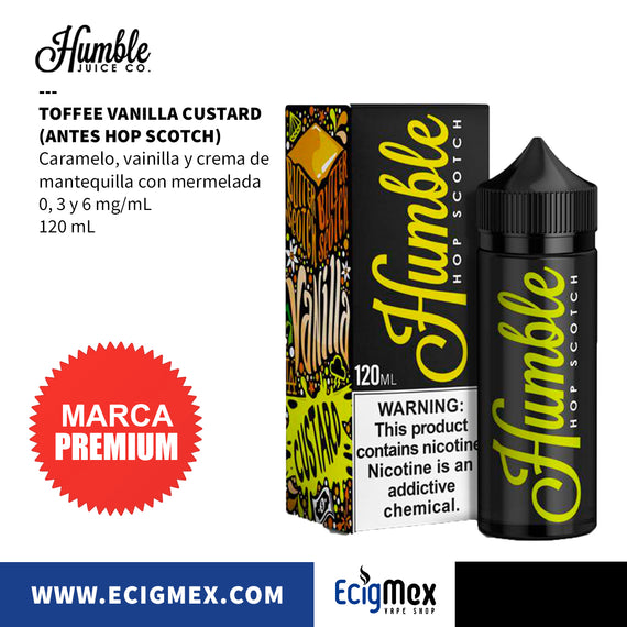 Líquido/ Eliquid para vapeo Humble Juice Co 120 mL Varios Sabores 0, 3 y 6 mg/mL