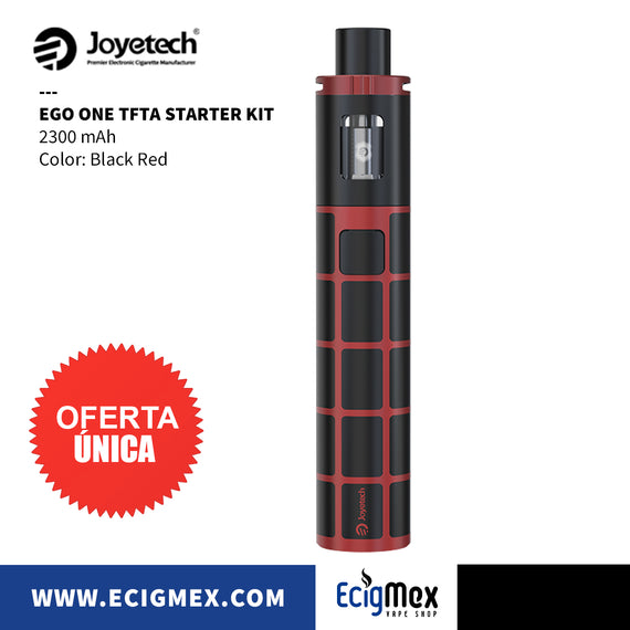 Kit Inicial Joyetech eGo ONE TFTA 2300 mAH varios colores cómodo y fácil de usar