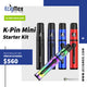 Equipo Vaporizador Kangertech K-Pin Mini 1500 mAh Batería Integrada Varios Colores compatible con SSOCC Coil