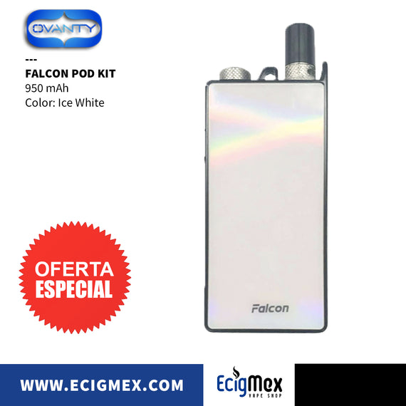 Kit Inicial POD Ovanty Falcon 950 mAh varios colores para sales de nicotina