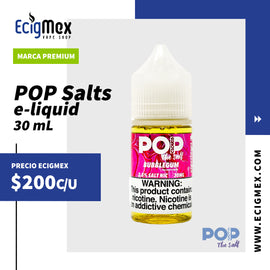 Líquido/ Eliquid Sales de Nic para vapeo POP Clouds The Salt by Twist varios sabores 30 mL
