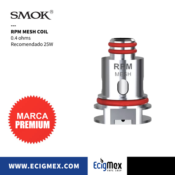 Resistencia para vaporizador Smok RPM varias capacidades múltiples compatibilidades