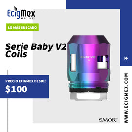 Resistencias para Vapeador Smok Serie Baby V2 Diversas Capacidades