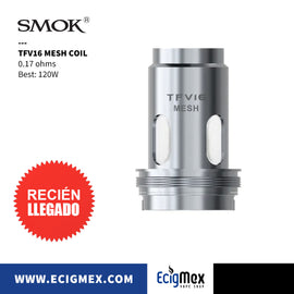 Resistencia para vaporizador Smok Serie TFV16 varias capacidades