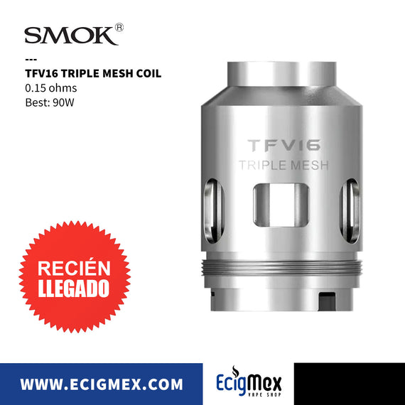 Resistencia para vaporizador Smok Serie TFV16 varias capacidades