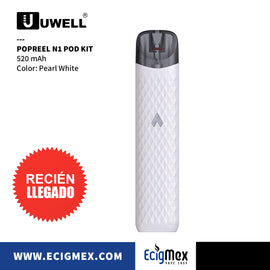 POD Uwell Popreel N1 520 mAh Vaporizador Práctico y Funcional Diseño Minimalista