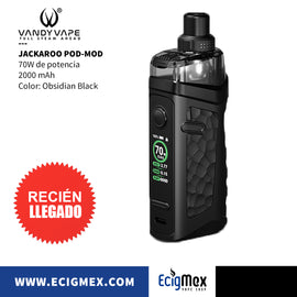 POD MOD Vandy Vape Jackaroo Kit Hasta 70W de Potencia 2000 mAh de Batería Integrada A Prueba de Agua-Golpes-Polvo