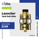 Atomizador Wirice Launcher Sub-Ohm Tank Drip 810 Thread 510 Fácil de Usar  4.0 mL capacidad