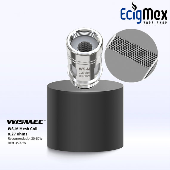 Resistencia para vaporizador Wismec WS-M Mesh (0.27 Ω)